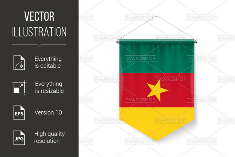 pennant-flag-icon-of-cameroon