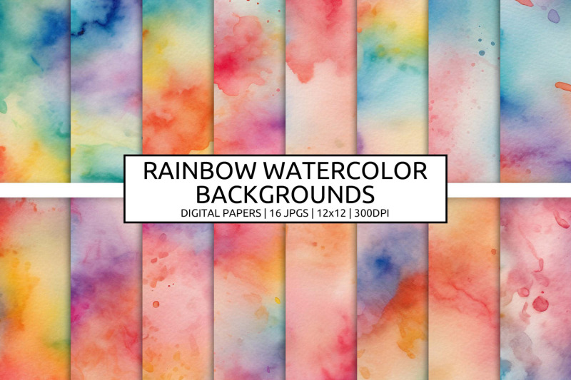 rainbow-watercolor-backgrounds
