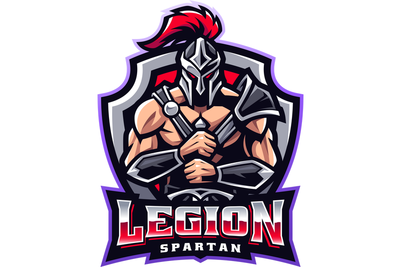 legion-spartan-esport-mascot-logo-design