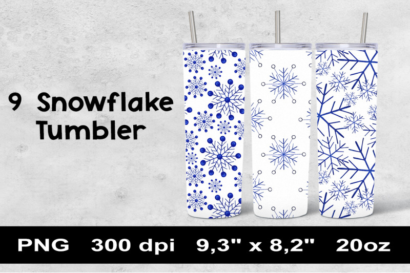 snowflakes-20-oz-skinny-tumbler-design-png