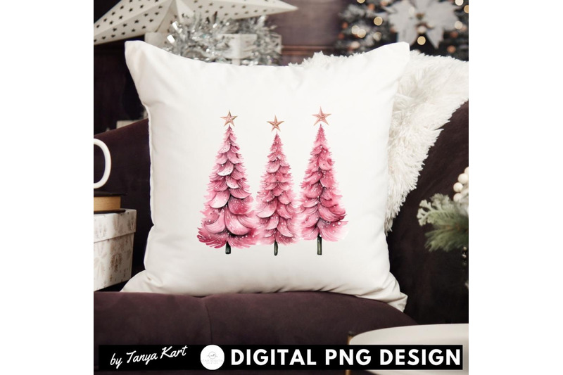 pink-christmas-tree-digital-download-christmas-trees-png-for-sublima