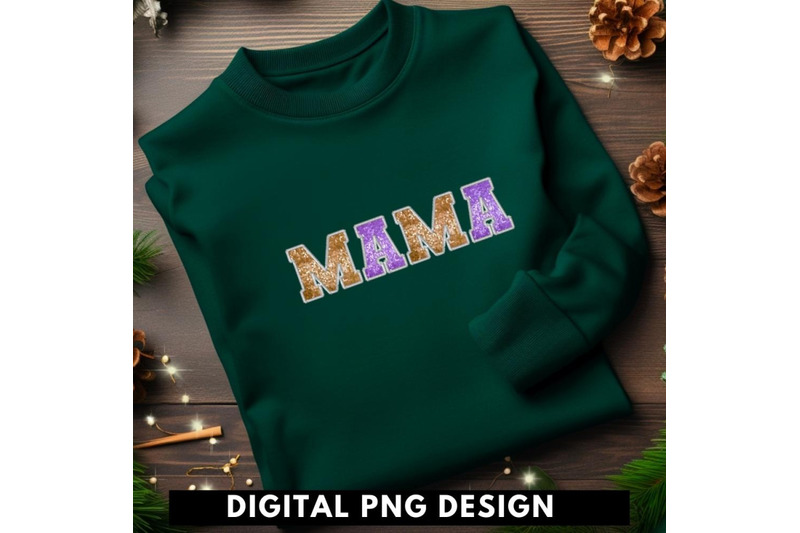 mama-faux-sequin-embroidered-letters