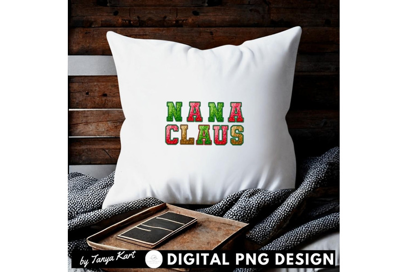 nana-claus-faux-sequin-for-sweatshirt-sublimation-design