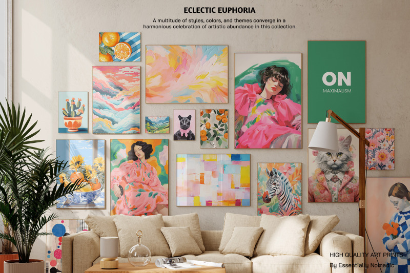 eclectic-maximalist-wall-art-gallery