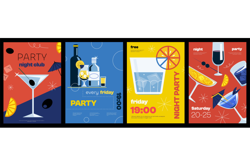 cocktail-party-poster-minimalist-promotion-cover-with-alcohol-cocktai