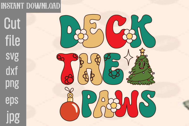 deck-the-paws-svg-cut-file-hristmas-tis-the-season-christmas-tree-hot