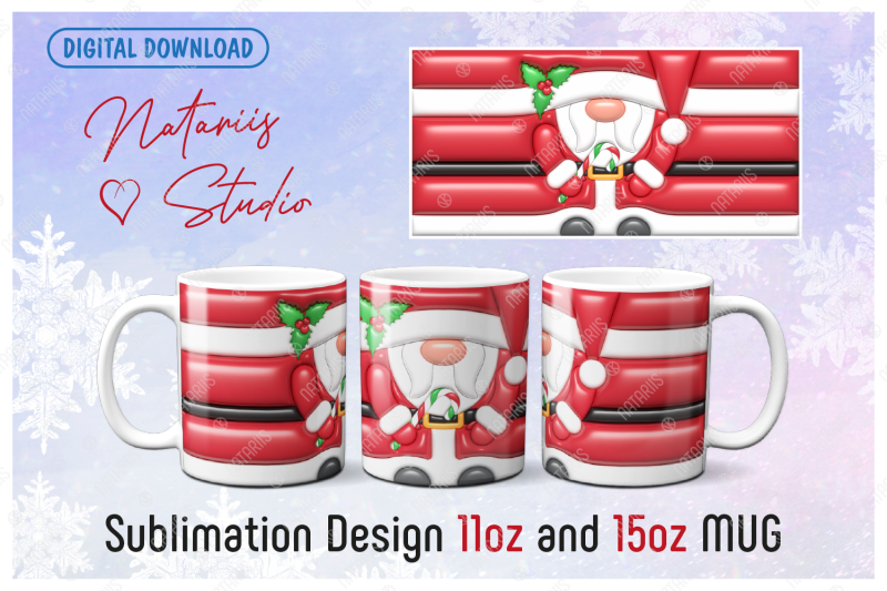 3d-inflated-puffy-christmas-santa-claus-11oz-15oz-mug