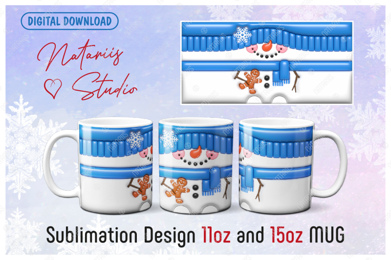 3d-inflated-puffy-christmas-snowman-11oz-15oz-mug