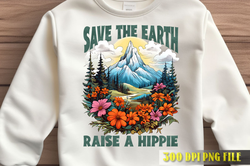 save-earth-raise-hippie