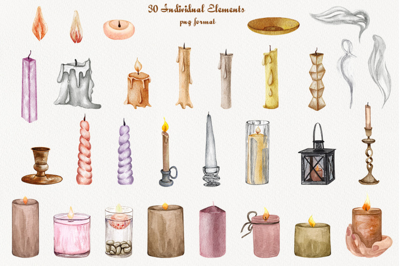 candle-watercolor-clipart