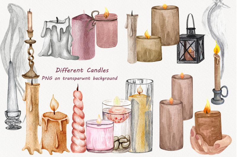 candle-watercolor-clipart