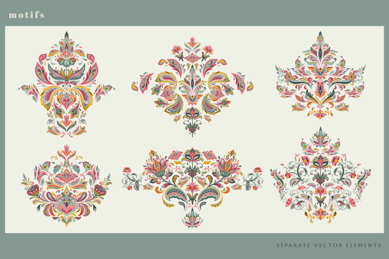 oriental-motifs-vector-collection