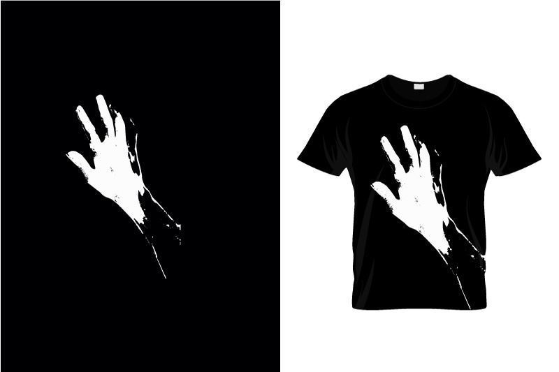 hand-t-shirt-design