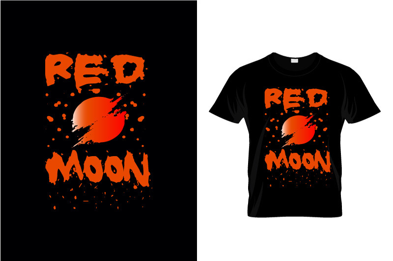 red-moon-t-shirt-design