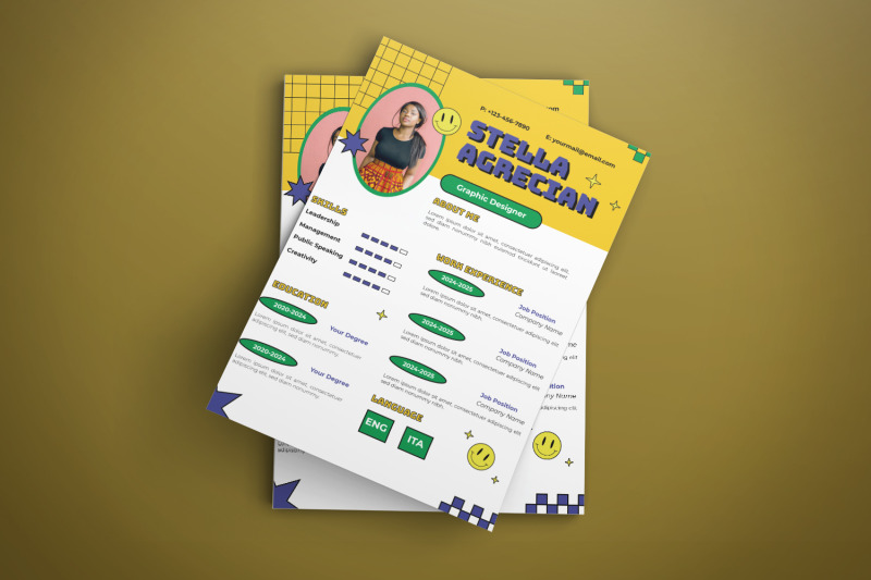 colorful-resume