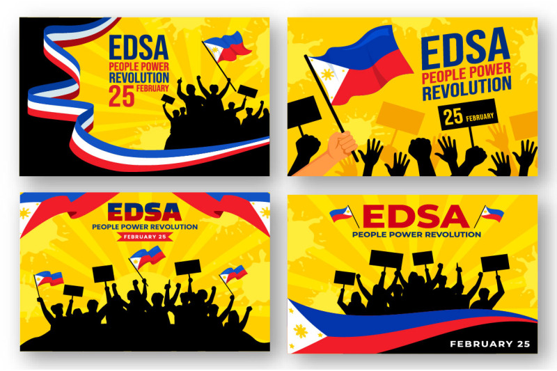 12-edsa-people-power-revolution-anniversary-of-philippine-illustration