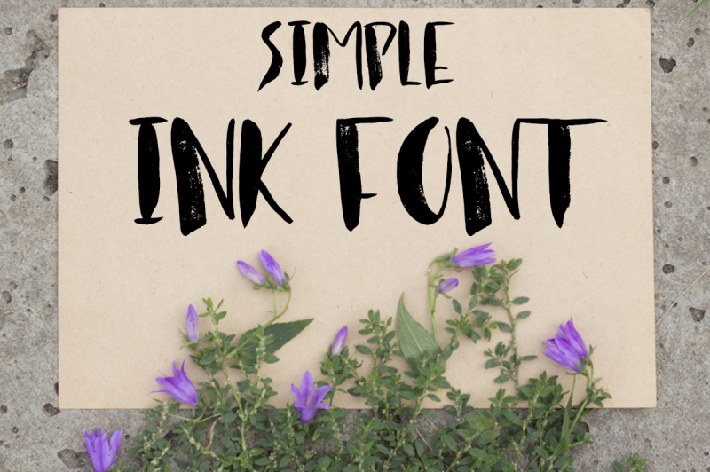simple-ink-font