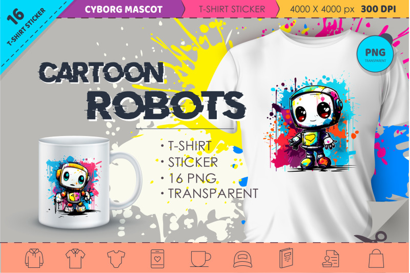 cute-cartoon-robot-t-shirt-sticker