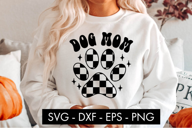 dog-mom-checkered-paw-svg-png-cut-file