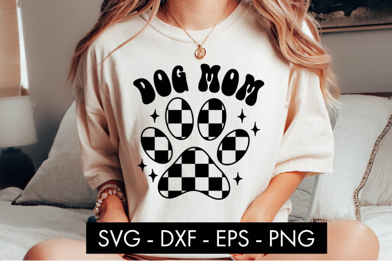dog-mom-checkered-paw-svg-png-cut-file