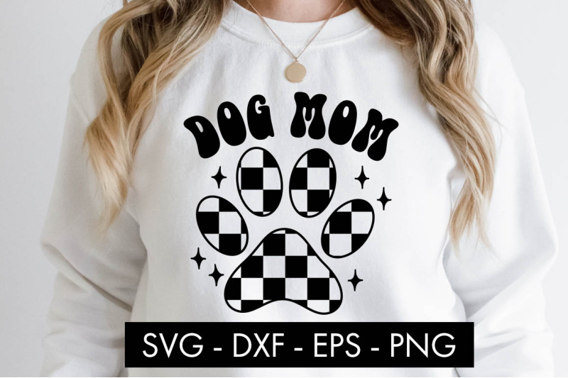 dog-mom-checkered-paw-svg-png-cut-file