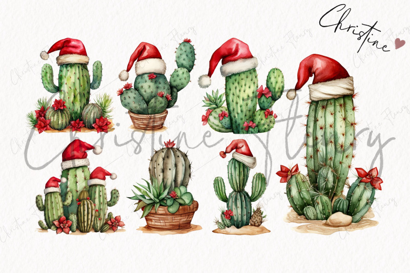 watercolor-festive-cactus-clipart