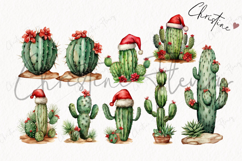 watercolor-festive-cactus-clipart