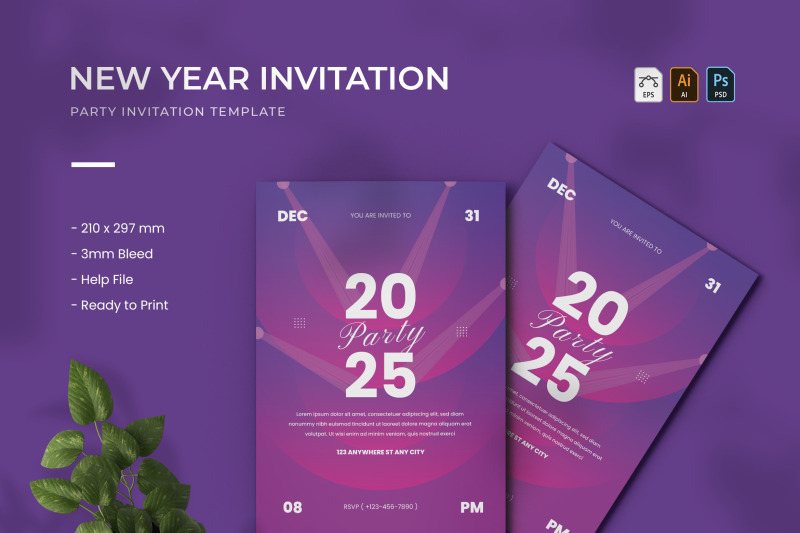 new-year-invitation