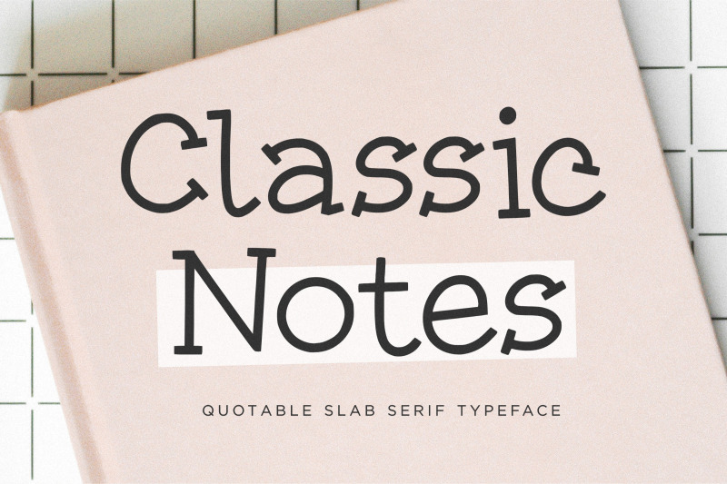 classic-notes-font