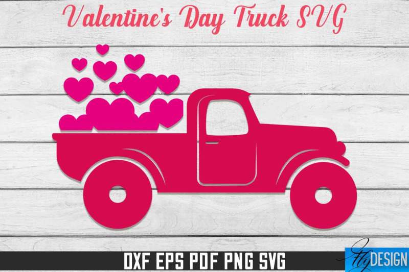 valentine-039-s-day-truck-svg-svg-design-svg-file