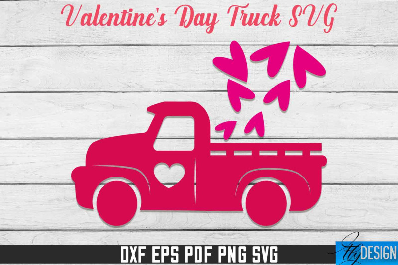 valentine-039-s-day-truck-svg-svg-design-svg-file