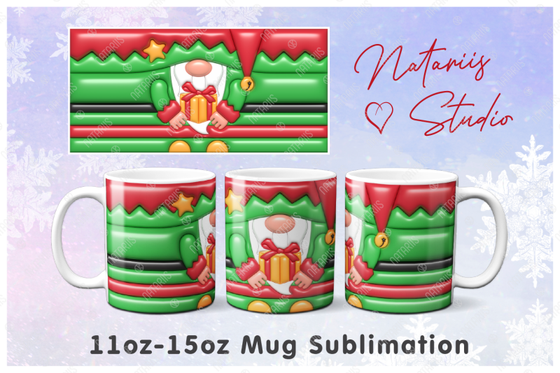 puffy-elf-mini-bundle-tumbler-mug-coaster