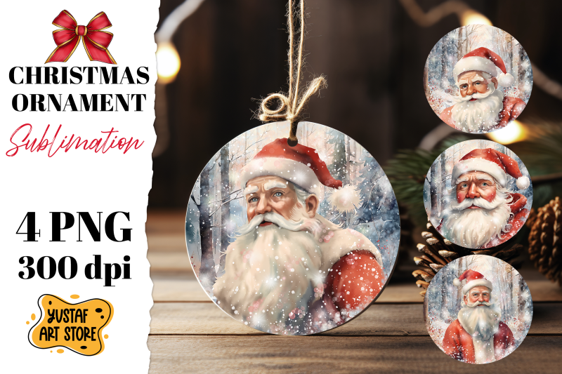 christmas-ornament-sublimation-santa-claus-4-design-png