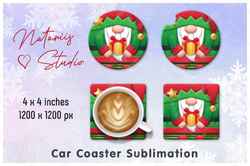 cute-elf-mini-bundle-tumbler-mug-pen-coaster