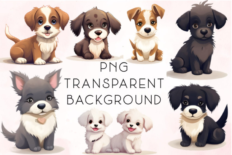 30-watercolor-cute-puppies-clipart-dog-bundle