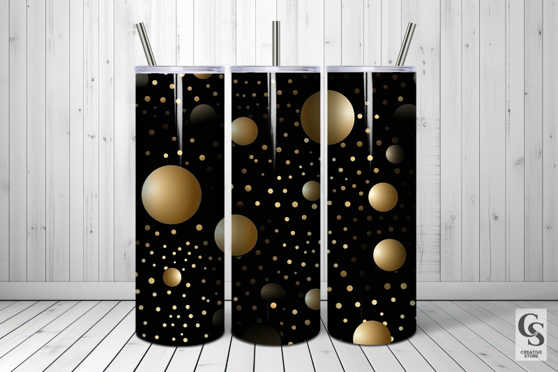 black-amp-gold-polka-dots-seamless-patterns