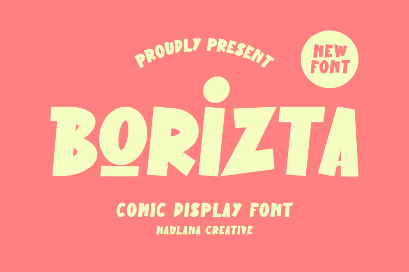 borizta-comic-display-font