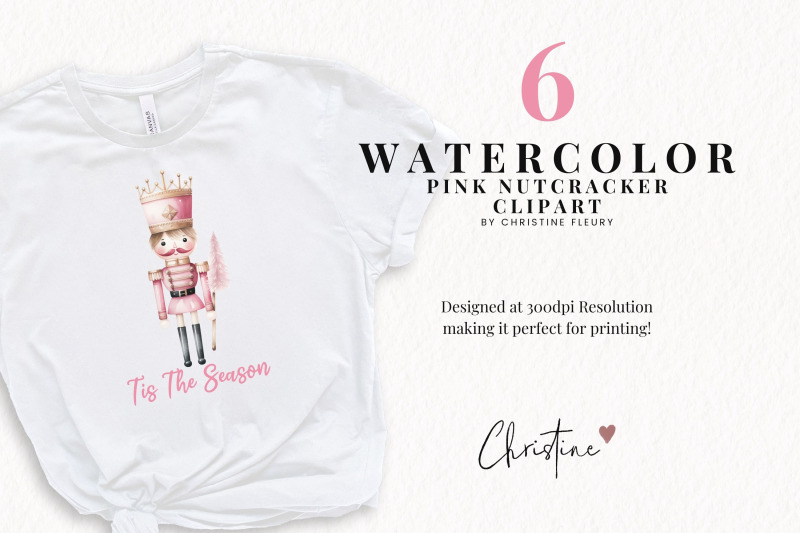 watercolor-pink-nutcracker-clipart