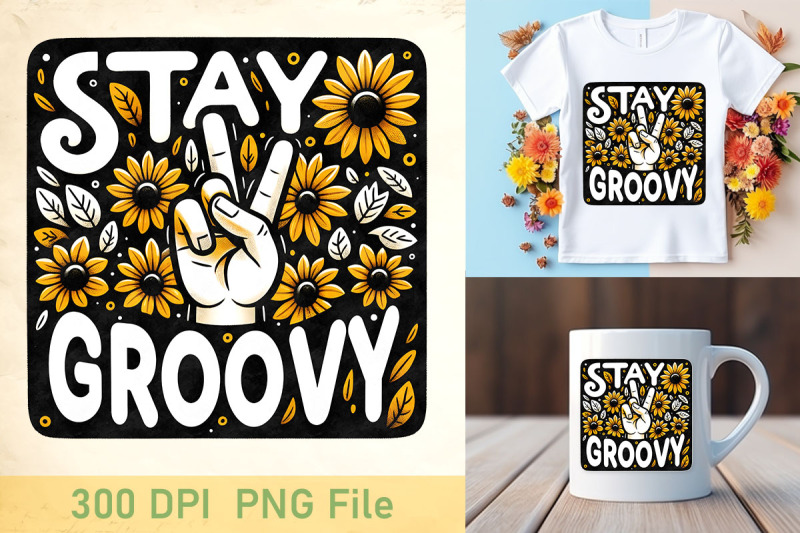 stay-groovy-skull-design