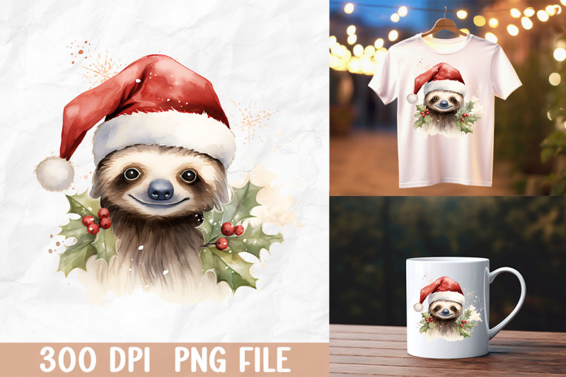 sloth-santa-christmas-nap
