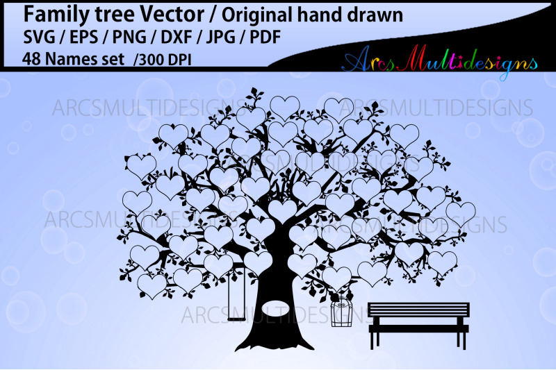 48-heart-family-tree