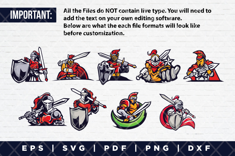 set-of-knights-logo-svg-template