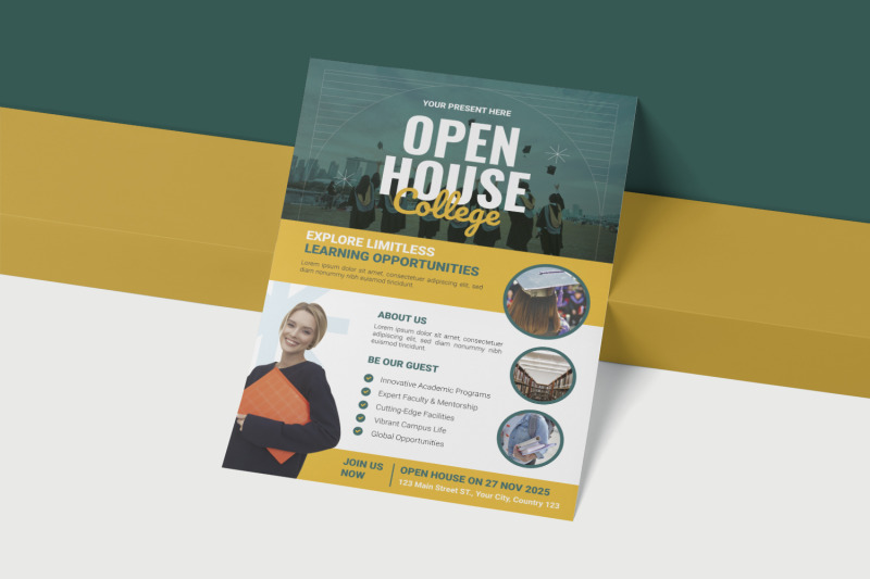 open-house-college-flyer