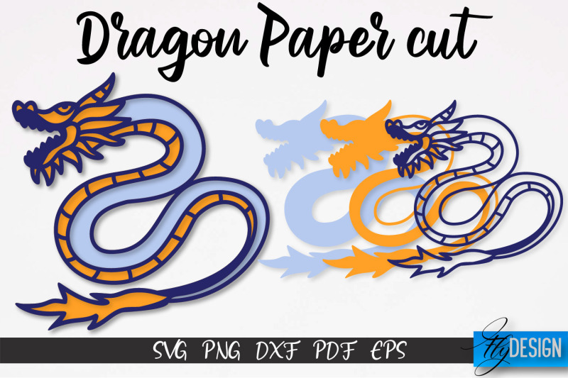 dragon-paper-cut-paper-cut-svg-paper-craft-svg-design