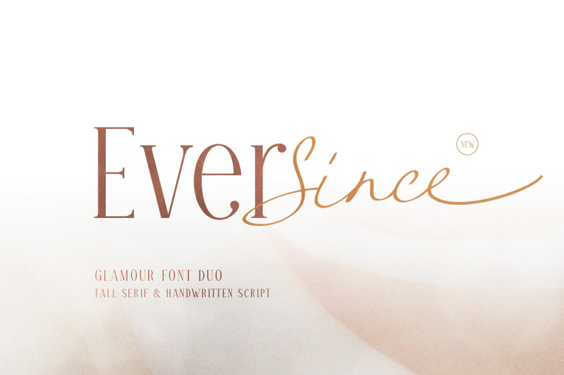 ever-since-glamour-font-duo