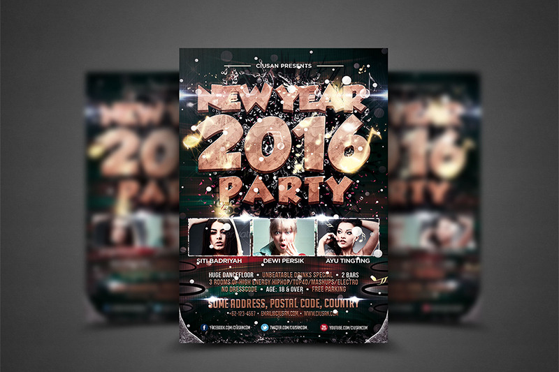 new-year-party-flyer-template
