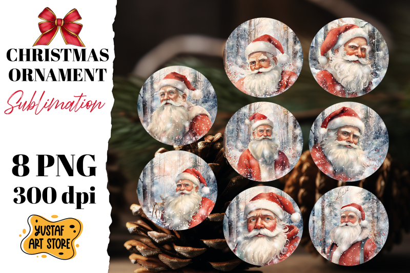 christmas-ornament-sublimation-bundle-santa-claus-8-design