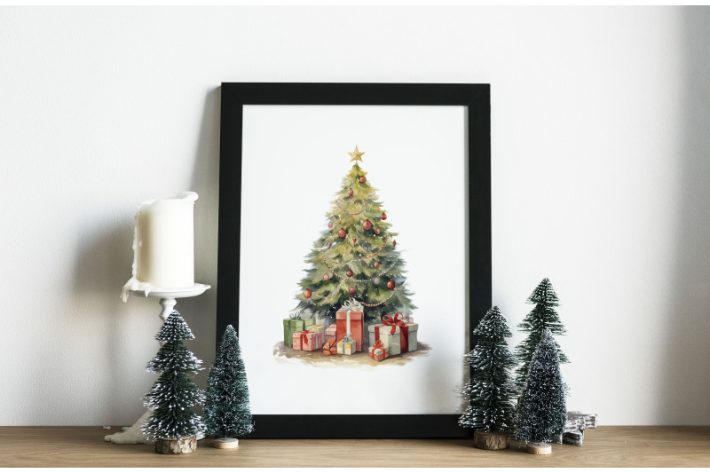 christmas-tree-watercolor-clipart-png