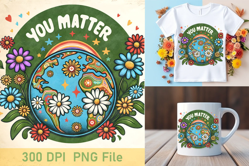 you-matter-floral-mandala