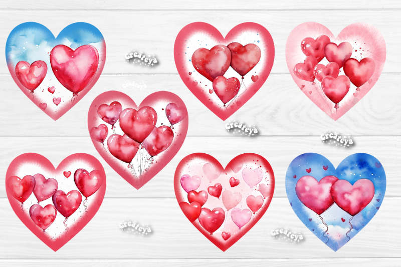 sublimation-earring-bundle-heart-earrings-heart-shape-balloons-valenti